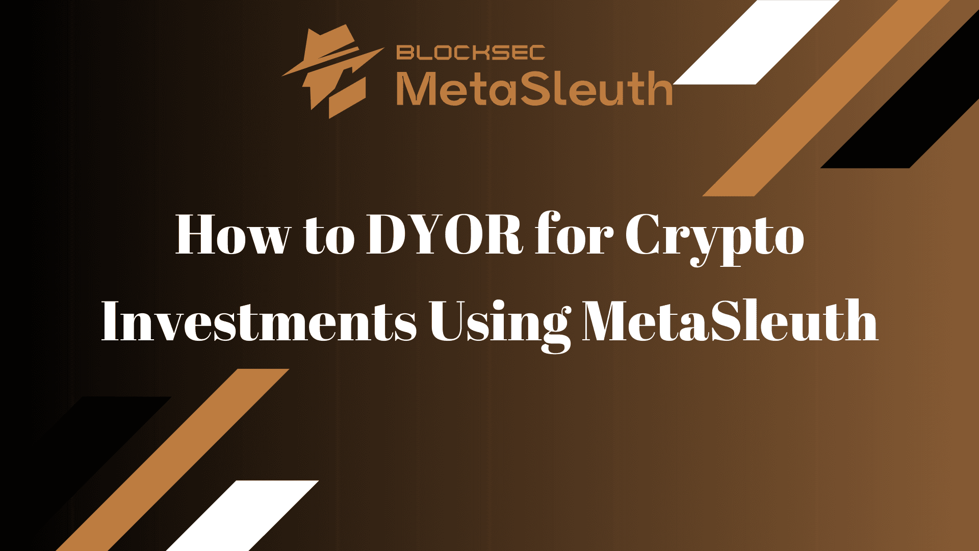 How to DYOR for Cryptocurrency Investments Using MetaSleuth: Tracking Smart Money in the Solana Ecosystem