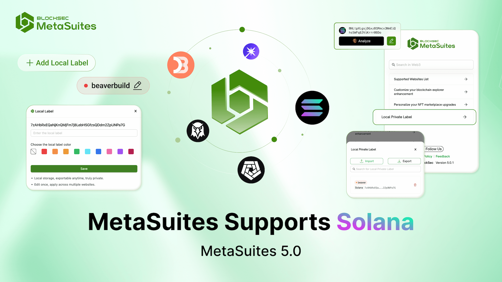 MetaSuites 5.0 Extends Full Support to Solana Scans