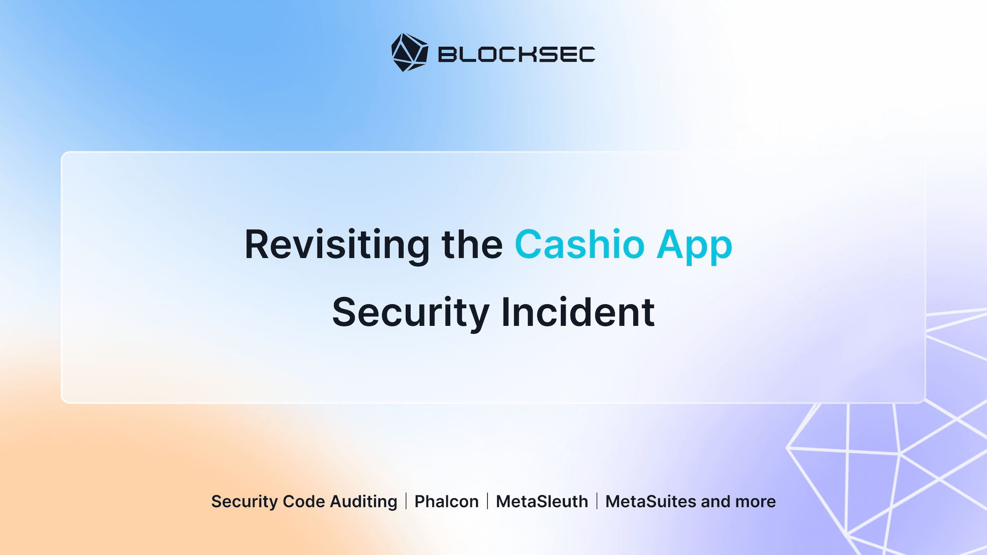 Revisiting the CashioApp Security Incident