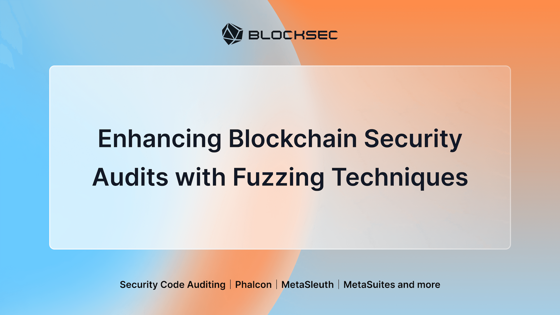 BlockSec: Enhancing Blockchain Security Audits with Fuzzing Techniques