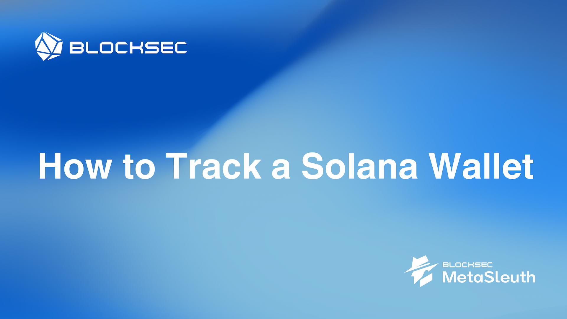 How to Track a Solana Wallet